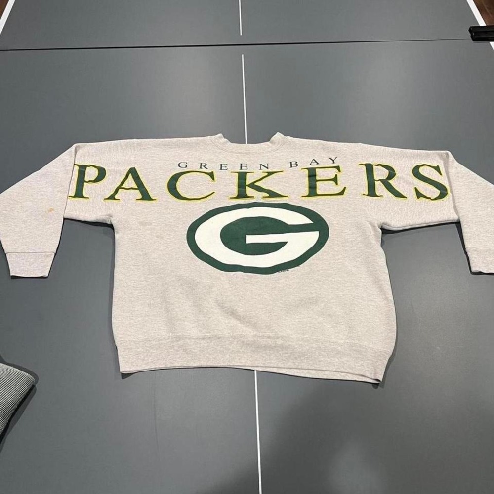 Vintage 1990s spellout Green Bay packers sweatshirt  Size large